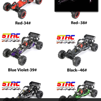 Baja Buggy Rovan 29cc RC 1/5 scale gasoline clear unpainted body