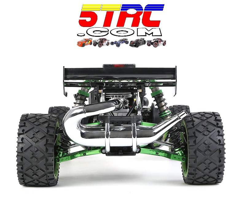 Rovan 360A RC Green 1/5 scale 36cc CNC aluminum upgrade gasoline buggy