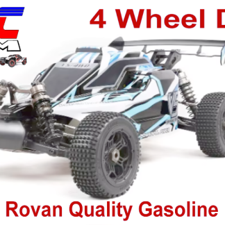 Rovan V5 1/5 Scale 4 Wheel Drive 32cc Gasoline Ready to Run RC Buggy Blue