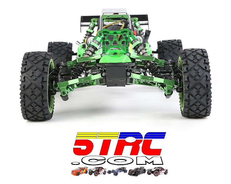 Rovan 360A RC Green 1/5 scale 36cc CNC aluminum upgrade gasoline buggy