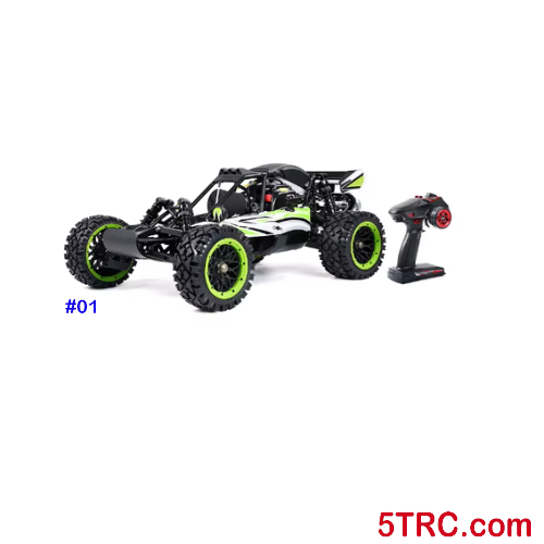 Rovan Q Shorty Q290 Green #01 1/5 Scale 29cc Gasoline Buggy - Image 4