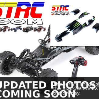 Large Scale RC Rovan 5B 29cc Baja Buggy Black Monster Body