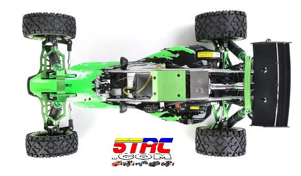 Rovan 360A RC Green 1/5 scale 36cc CNC aluminum upgrade gasoline buggy