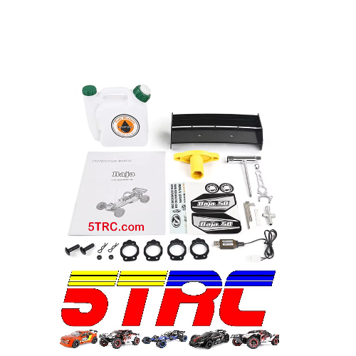 Rovan 5B Yellow #45 1/5 Scale RTR Gas RC Buggy, 29cc 2-Stroke, Dominator Pipe, Metal Gears - Image 18