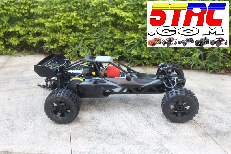 Rovan 5B Black #26 1/5 Scale 29cc Gasoline Ready To Run RC Buggy A - Image 3