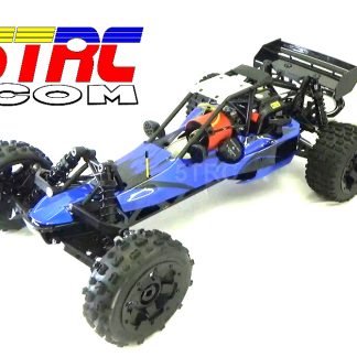 Rovan RC Buggy 1/5 Scale 5B 29cc Baja Buggy Gasoline Engine with Blue Body