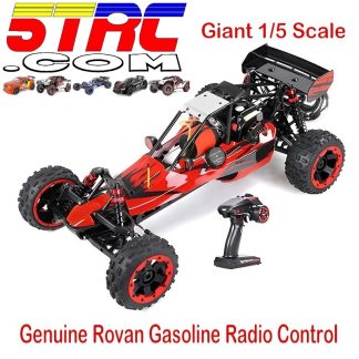 Rovan RC 1/5 scale 5B Red 29cc gasoline RC buggy