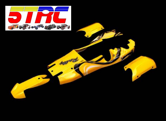 5B Rovan RC 1/5 scale 29cc gasoline Baja buggy Sunrise body