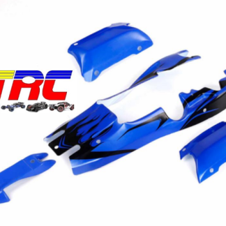 rovan rc 1/5 scale 5b 29cc baja buggy gasoline w/blue body