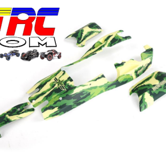 Rovan RC 1/5 Scale 5B 29cc Baja Buggy Gasoline w/Camo Green Body