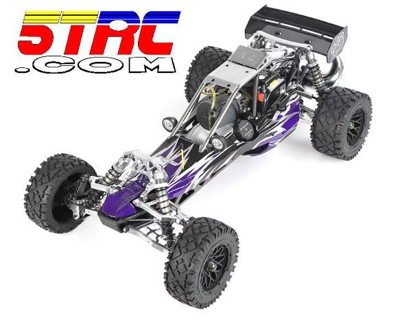 Rovan 360A Buggy Purple 1/5 scale 36cc CNC aluminum upgrade gasoline buggy
