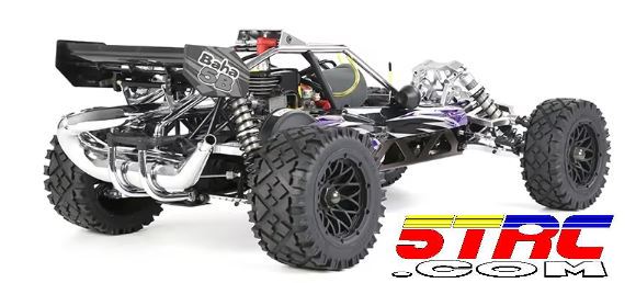 Rovan 360A Buggy Purple 1/5 scale 36cc CNC aluminum upgrade gasoline buggy