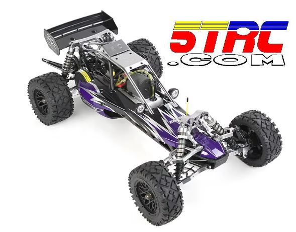 Rovan 360A Buggy Purple 1/5 scale 36cc CNC aluminum upgrade gasoline buggy