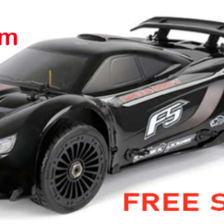 Rovan F5 32cc RC gasoline racing car 1/5 scale 4WD black