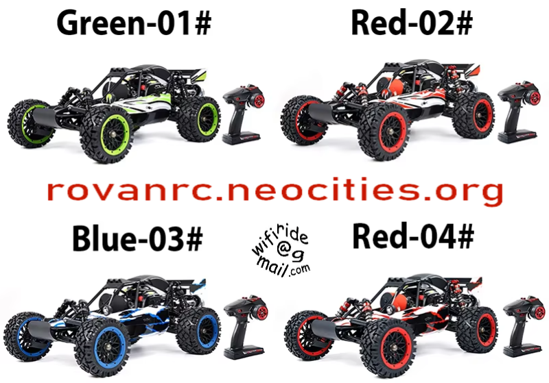 Rovan Q Shorty Q290 Green #01 1/5 Scale 29cc Gasoline Buggy - Image 44