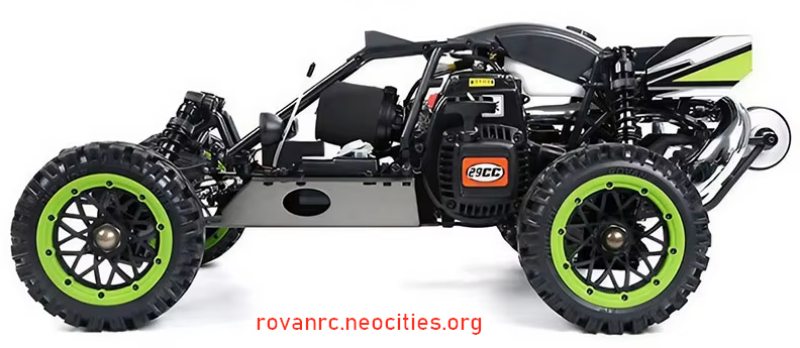 Rovan Q Shorty Q290 Green #01 1/5 Scale 29cc Gasoline Buggy - Image 19