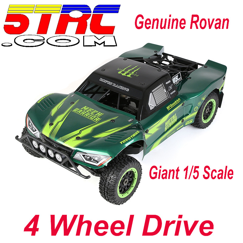 Rovan LT LT360 Series 1/5 Scale 36cc Ready to Run Baja RC Truck Green