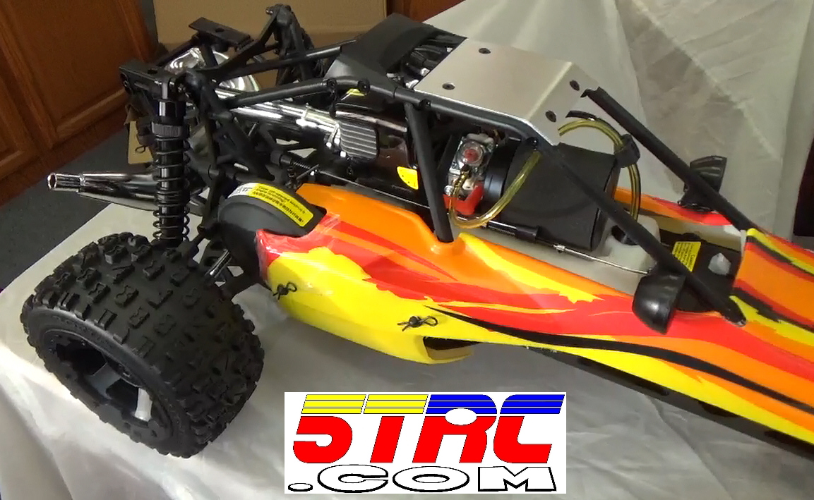 5B Baja Buggy Rovan RC 1/5 scale 29cc gasoline off-road buggy