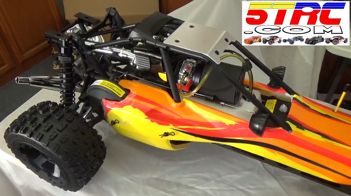 5B Baja Buggy Rovan RC 1/5 scale 29cc gasoline off-road buggy