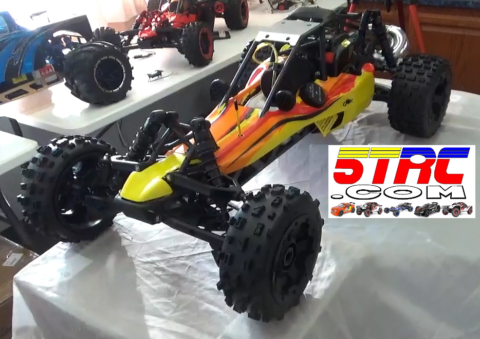 5B Baja Buggy Rovan RC 1/5 scale 29cc gasoline off-road buggy