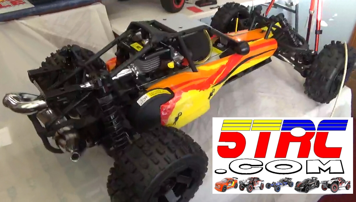 5B Baja Buggy Rovan RC 1/5 scale 29cc gasoline off-road buggy