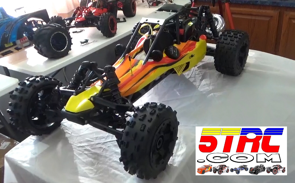 5B Baja Buggy Rovan RC 1/5 scale 29cc gasoline off-road buggy