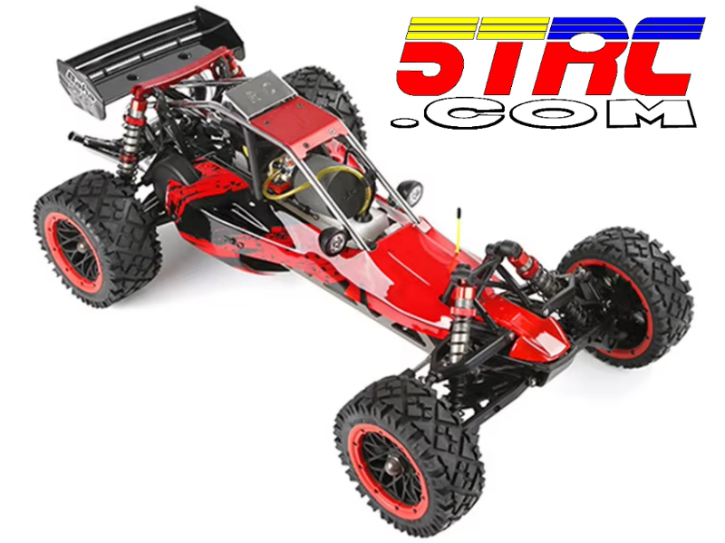 Rovan 360 Baja Buggy Long Body Red #34 1/5 scale 36cc gasoline off-road buggy