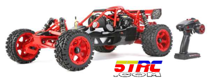 Rovan Rc Ft 360 Nylon Gas RC Buggy Rovan 360C 1/5 Scale 36cc RWD Red - 5TRC.com