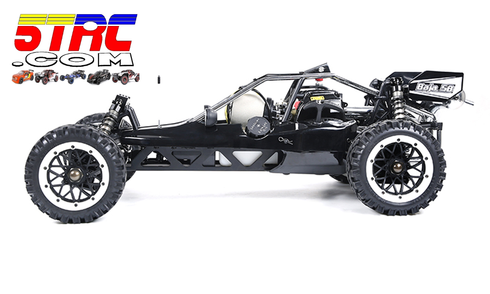Rofun 360 long body black #26 1/5 scale 36cc gasoline buggy 360-BLK-26-36-B-2