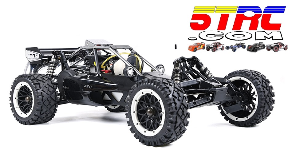 Rofun 360 long body black #26 1/5 scale 36cc gasoline buggy 360-BLK-26-36-B-2