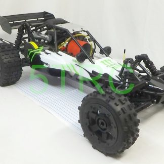 5B-WHT-22-29-B-2 Rofun RC 15 Scale 5B 29cc Baja Buggy Gasoline WBlack & White Monster Body (33)
