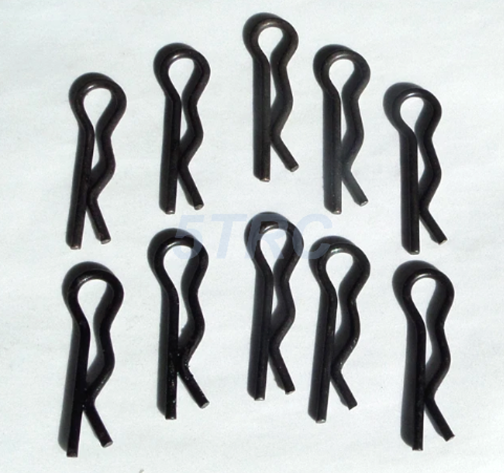65057 Rofun 1.5mm Body Clips 10 Pack HPI Losi Rovan KM (1)
