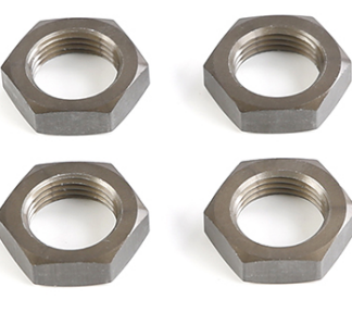Part #871753 aluminum wheel nuts, 18 mm ID, 24 mm hex. Fits 5B, 5T, LT, RF5. Set of 4.