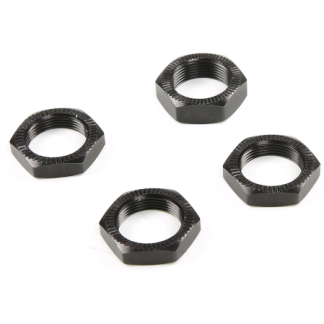 Part #952792 aluminum wheel nuts, 18 mm ID, 24 mm hex. Fits 5B, 5T, LT, RF5. Set of 4.