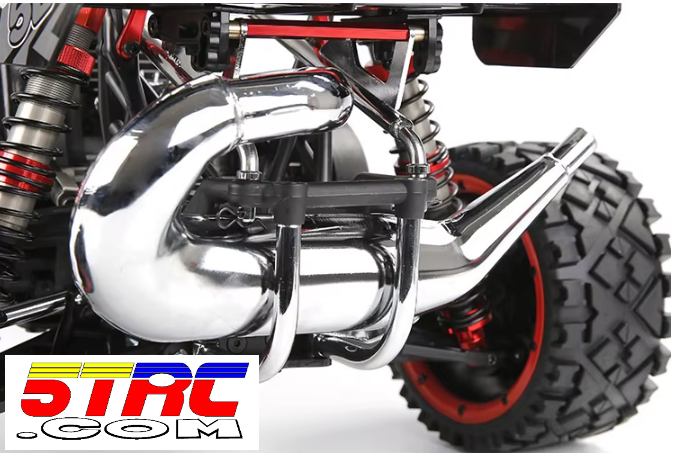 Rofun 360 long body black #26 1/5 scale 36cc gasoline buggy 360-BLK-26-36-B-2