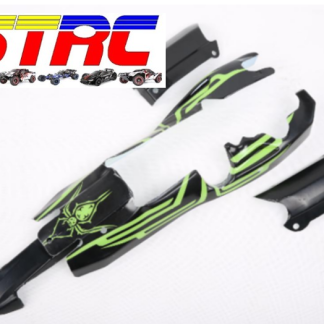 Rofun 85029 Body shell 5B Black Green Spider 29 1/5 scale #85029