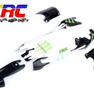 Rovan Body 85022 5B body shell Black White Green 1/5 scale #85022