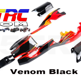Rofun 85047 Body shell 5B Black 47 1/5 scale #85047 "Venom"