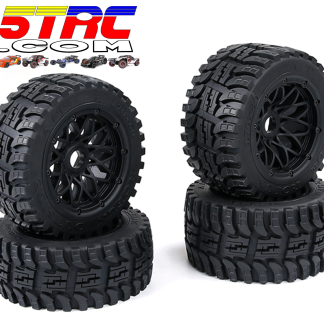 Rofun All-Terrain tires and wheels set of 4 on black wheels part #854821