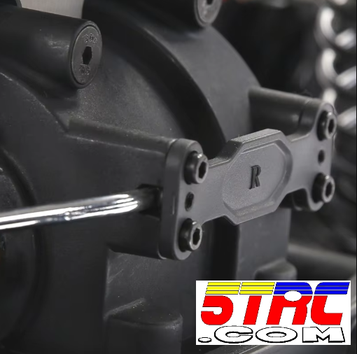 RoFun LT450 black 1/5 scale 45cc 4WD gasoline RC truck LT450-BLK-07-45-T-4