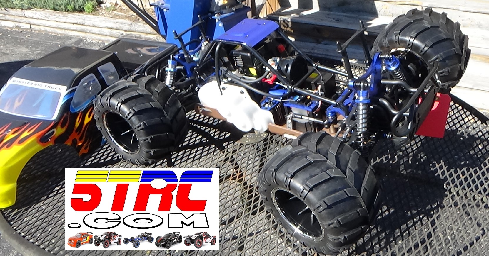 HSP 1/5 Scale 32CC Gasoline RC 4WD Ready To Run with Radio - Image 17