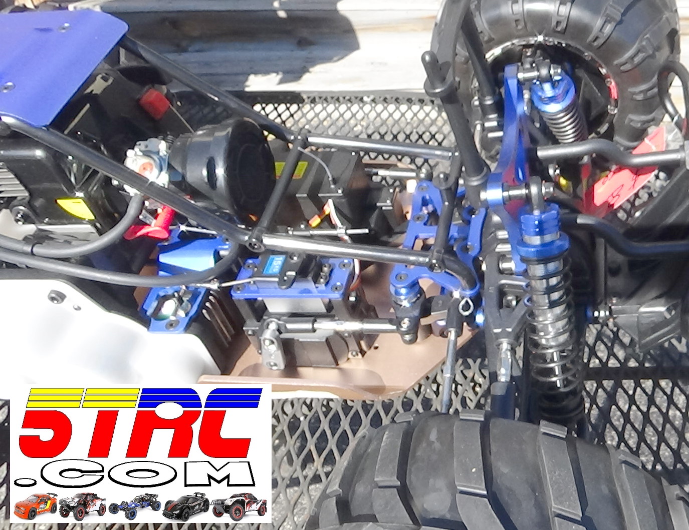 HSP 1/5 Scale 32CC Gasoline RC 4WD Ready To Run with Radio - Image 10