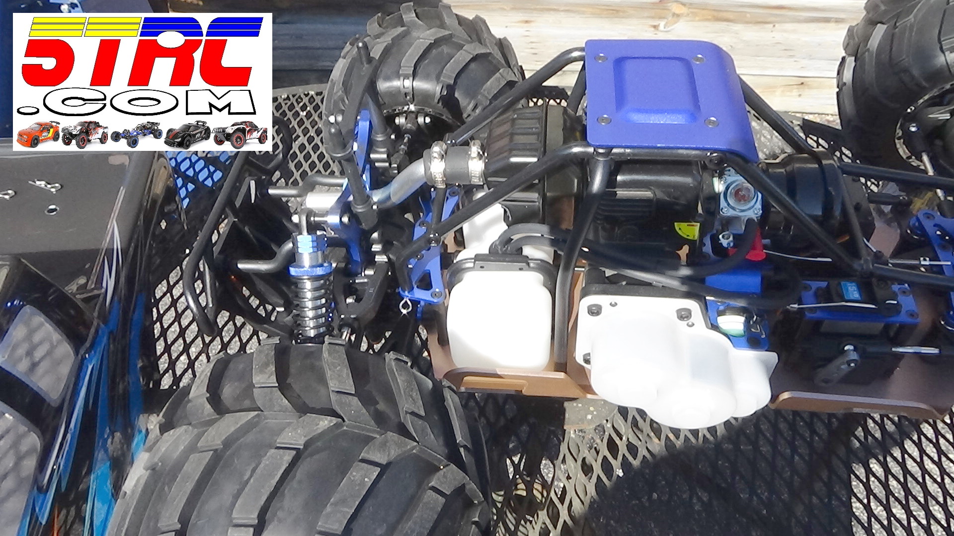 HSP 1/5 Scale 32CC Gasoline RC 4WD Ready To Run with Radio - Image 9