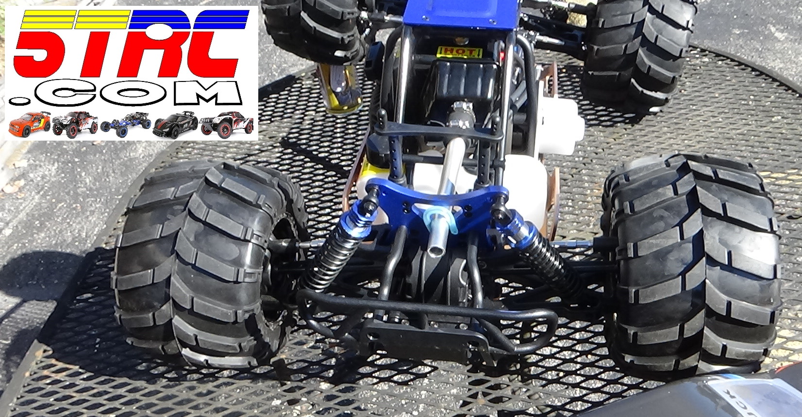 HSP 1/5 Scale 32CC Gasoline RC 4WD Ready To Run with Radio - Image 8