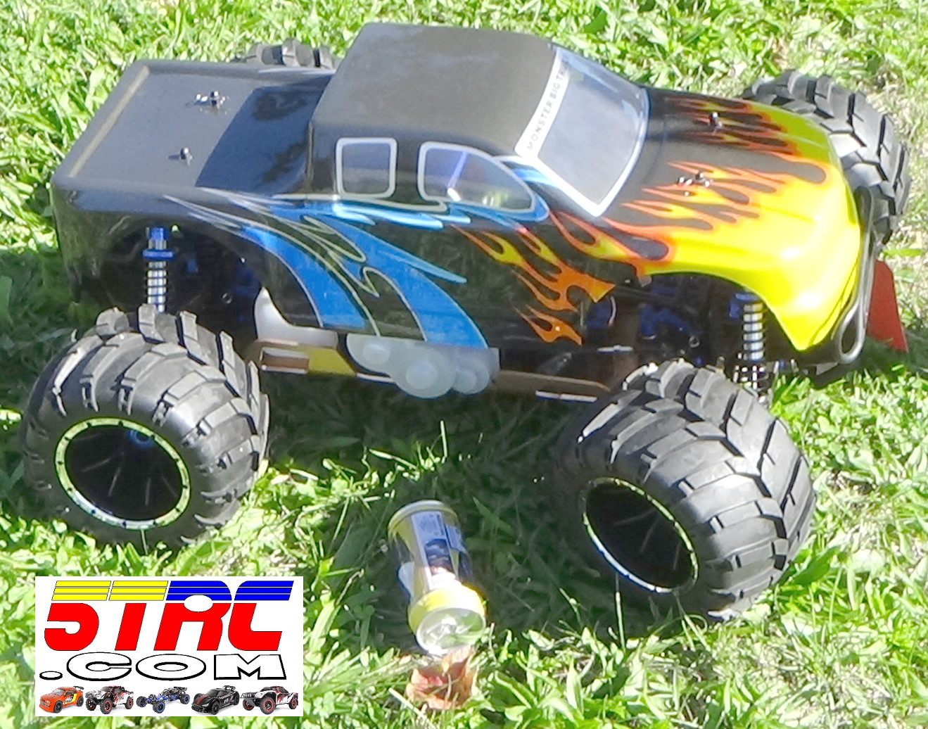HSP 1/5 Scale 32CC Gasoline RC 4WD Ready To Run with Radio - Image 7