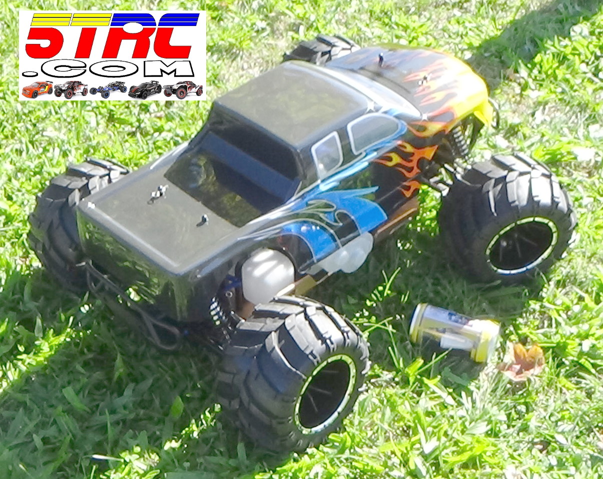 HSP 1/5 Scale 32CC Gasoline RC 4WD Ready To Run with Radio - Image 6