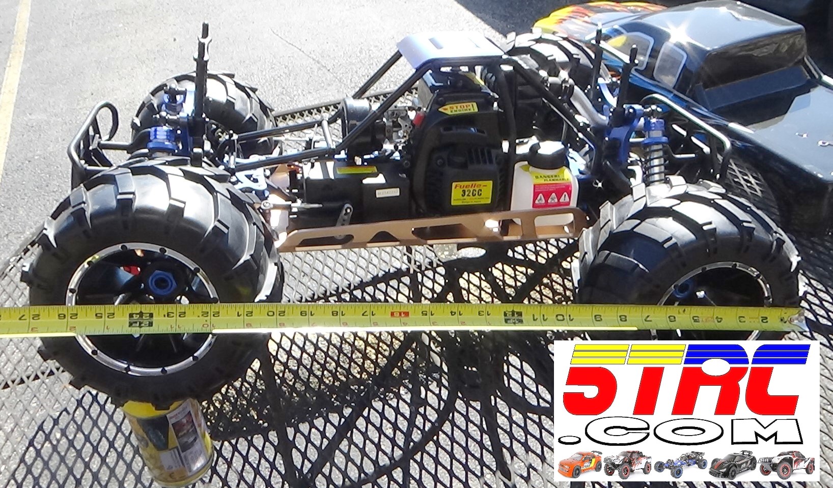 HSP 1/5 Scale 32CC Gasoline RC 4WD Ready To Run with Radio - Image 23