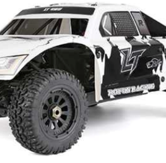 RoFun LT450 black and white 1/5 scale 45cc 4WD gasoline RC truck LT450-WHT-06-45-T-4