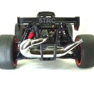 Rovan Rofun Asphalt Racing 1/5 scale 5B 29cc buggy Venom red and black 5B-BLK-47-29-B-2-855122