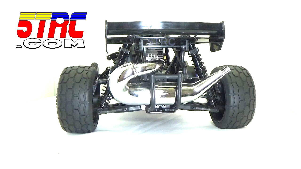Rofun RC Custom 1/5 Scale 29cc 5B Baja Buggy Gasoline Remote Control Blue Rovan - Image 14
